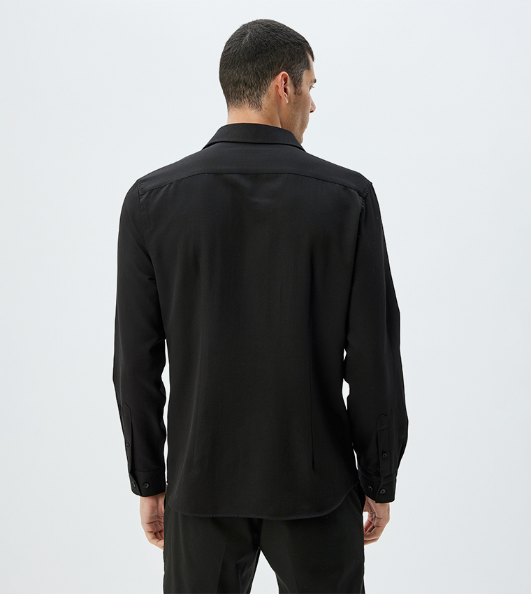 Solid Classic Collar Shirt