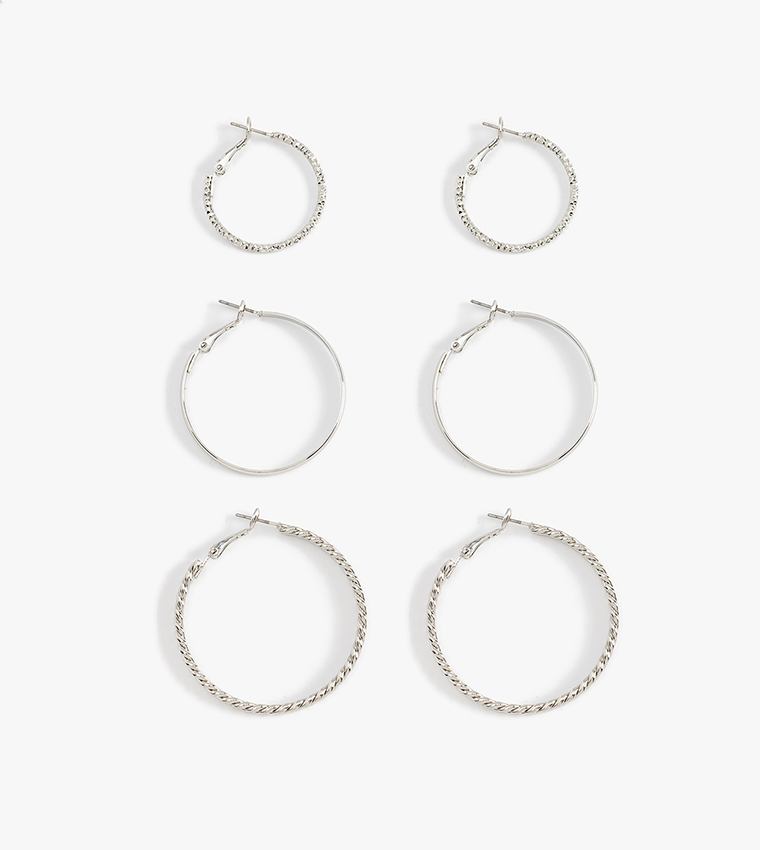 حلق دائري - ٣ أزواج 