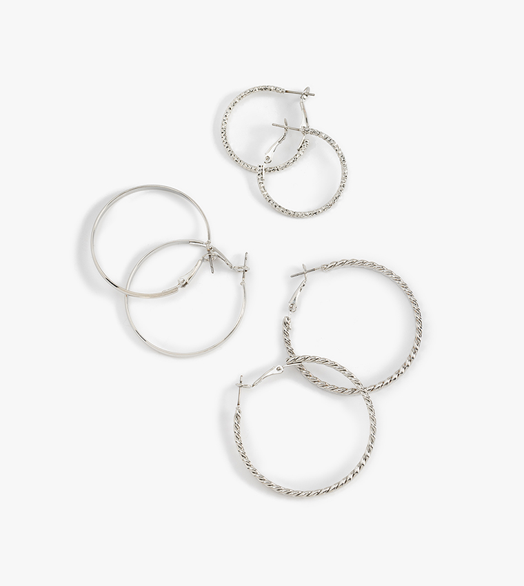 حلق دائري - ٣ أزواج 