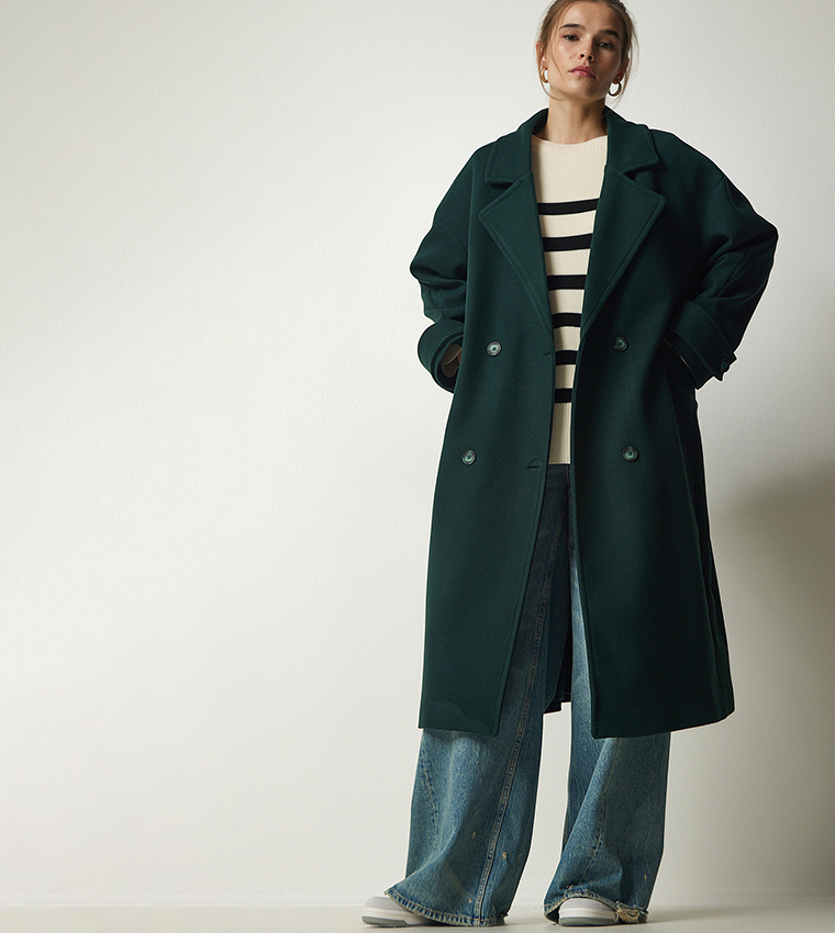 Oversized 2025 cashmere coat