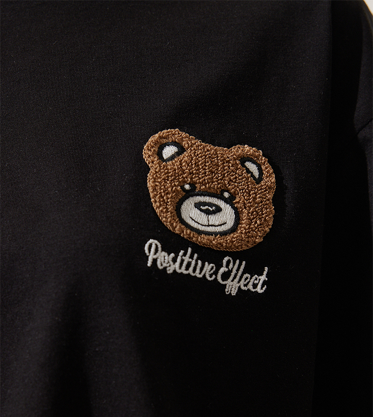 Teddy Crest Embroidered T-Shirt