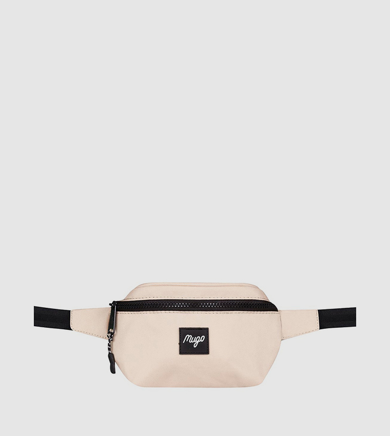 Badge Detail Mini Waist Bag