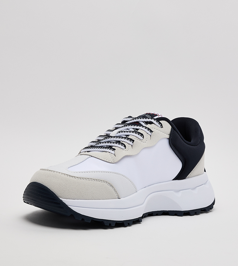 CHAYA Color Block Low-Top Sneakers