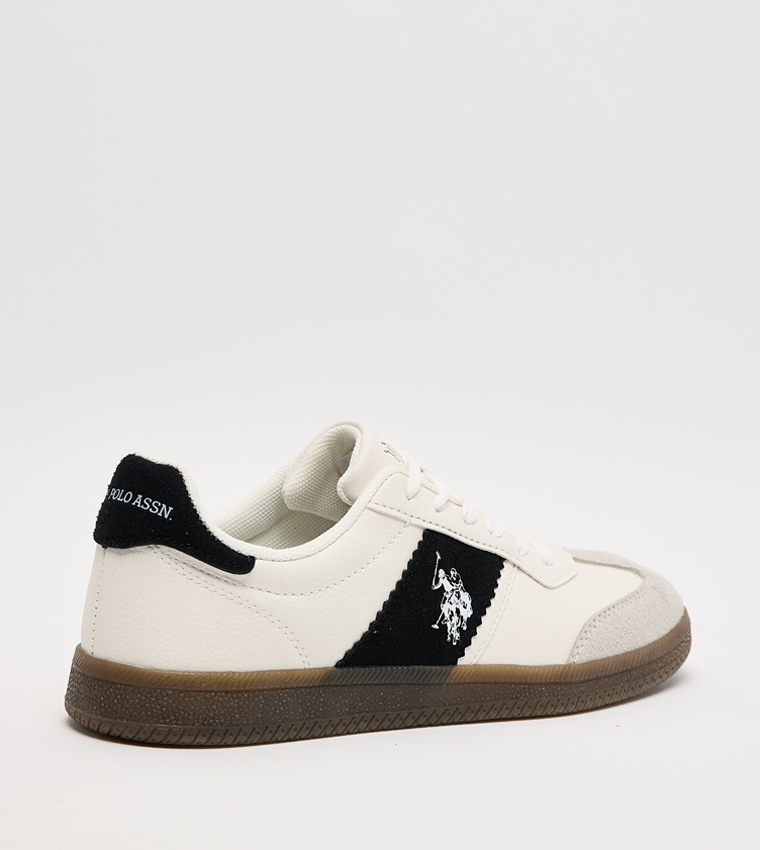 SANDRA Color Block Low-Top Sneakers