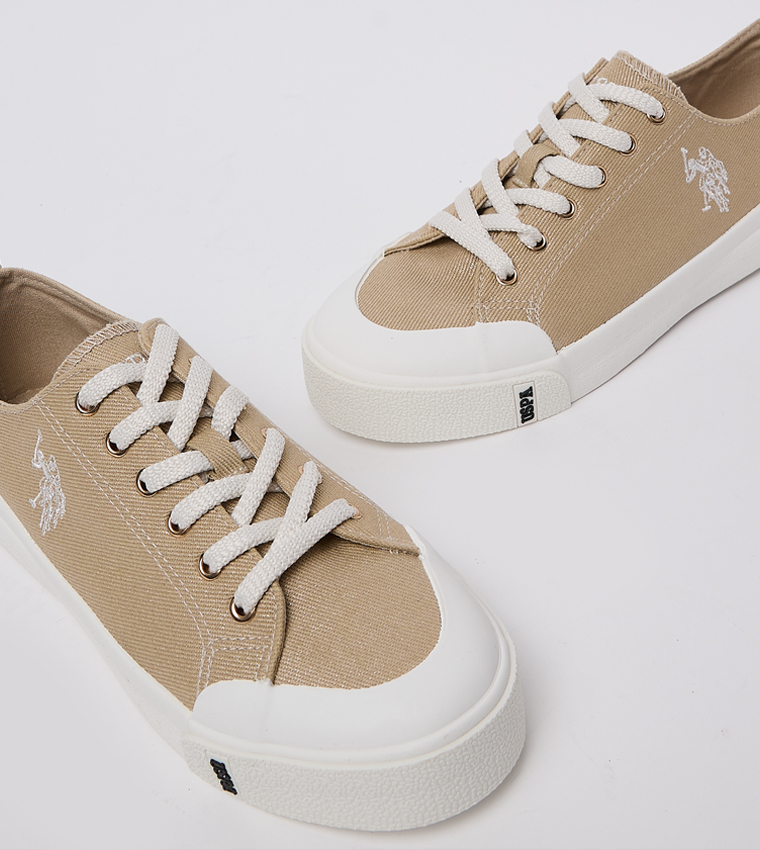 ILLY Textured Low-Top Sneakers