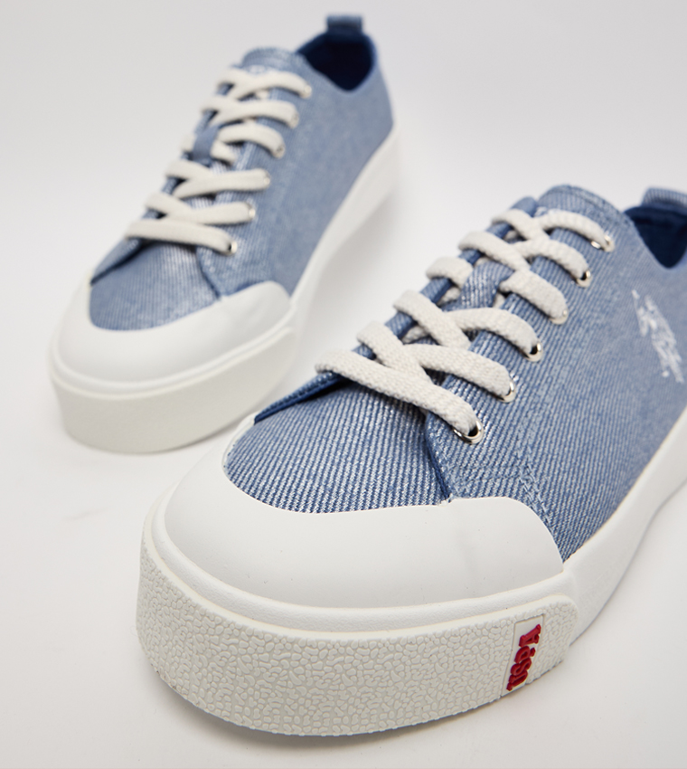 ILLY Textured Low-Top Sneakers
