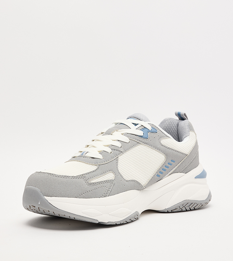 BOLIVAR Color Block Low-Top Sneakers
