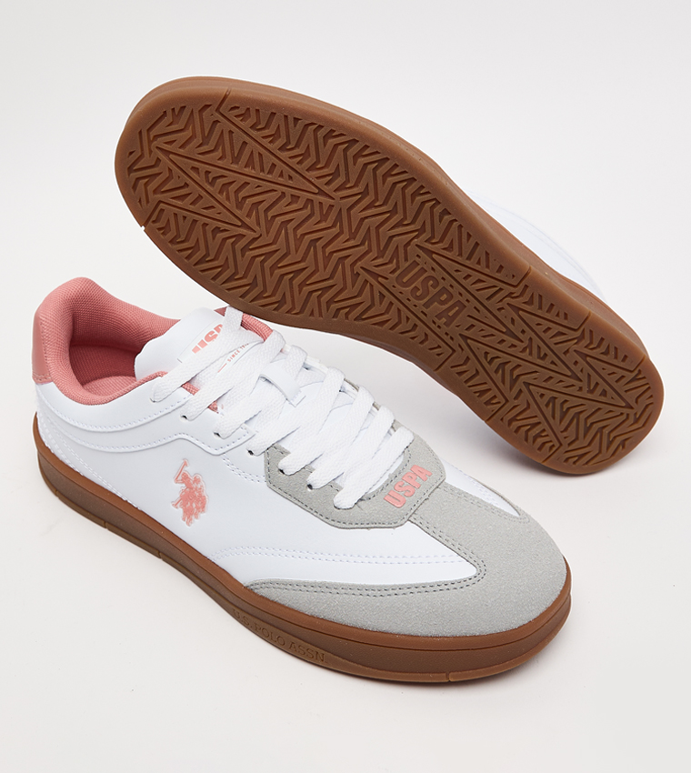 VALE GLM Logo Detail Low-Top Sneakers
