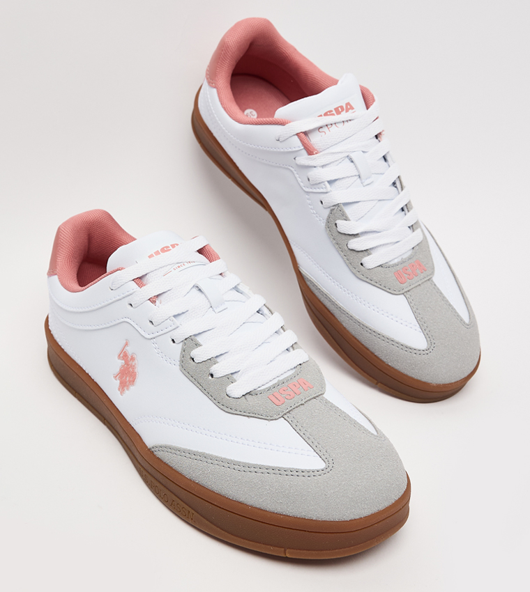 VALE GLM Logo Detail Low-Top Sneakers
