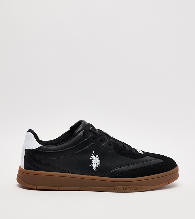 VALE GLM Logo Detail Low-Top Sneakers