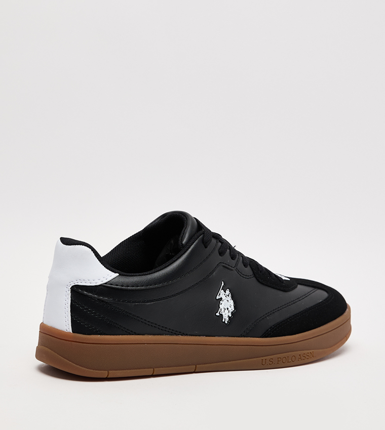 VALE GLM Logo Detail Low-Top Sneakers