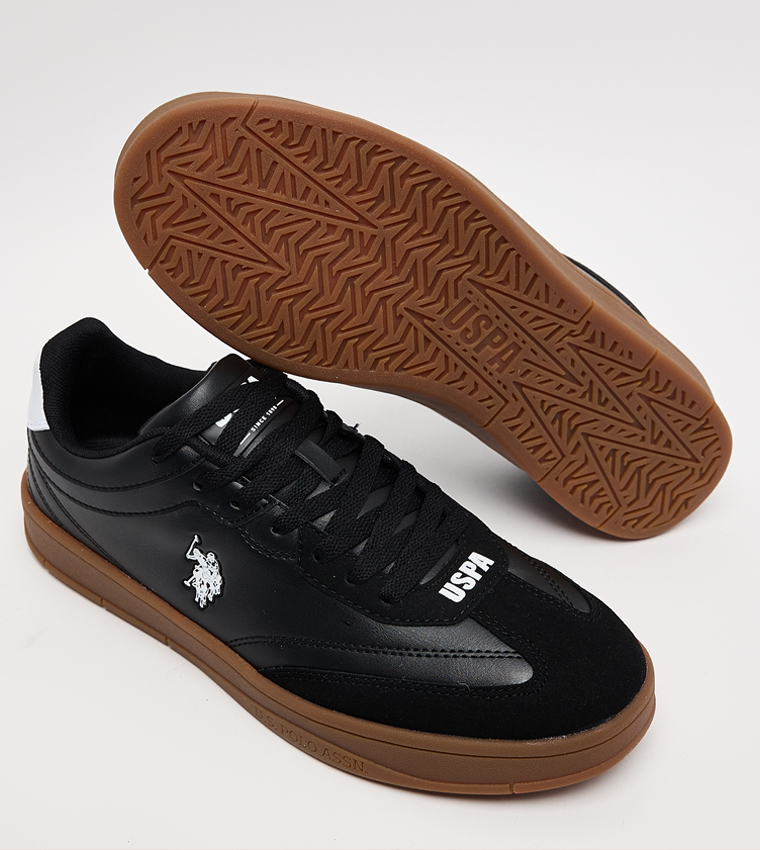 VALE GLM Logo Detail Low-Top Sneakers