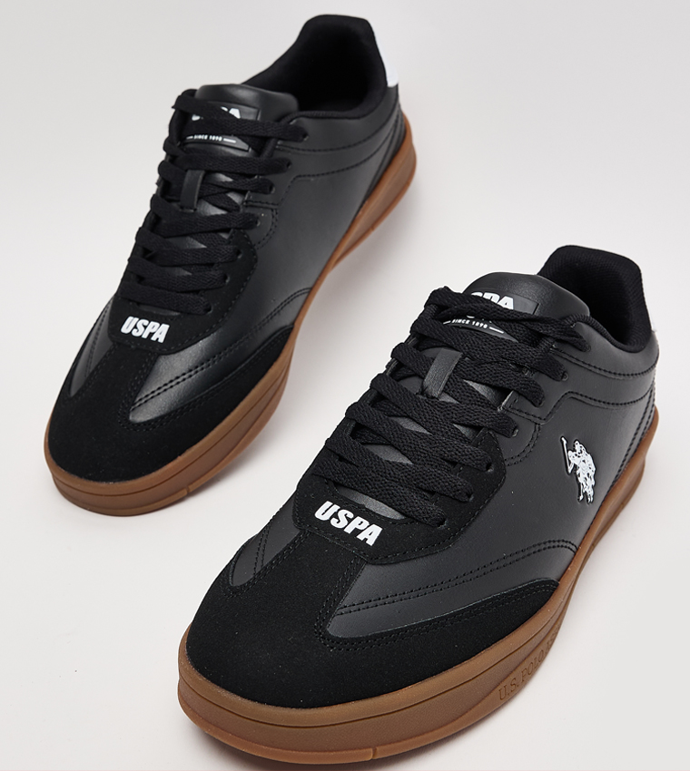 VALE GLM Logo Detail Low-Top Sneakers