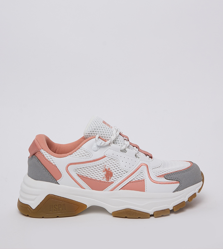 BLANCA Color Block Low-Top Sneakers