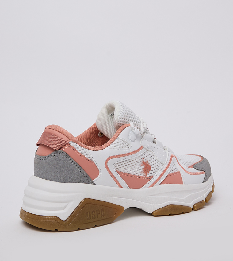 BLANCA Color Block Low-Top Sneakers