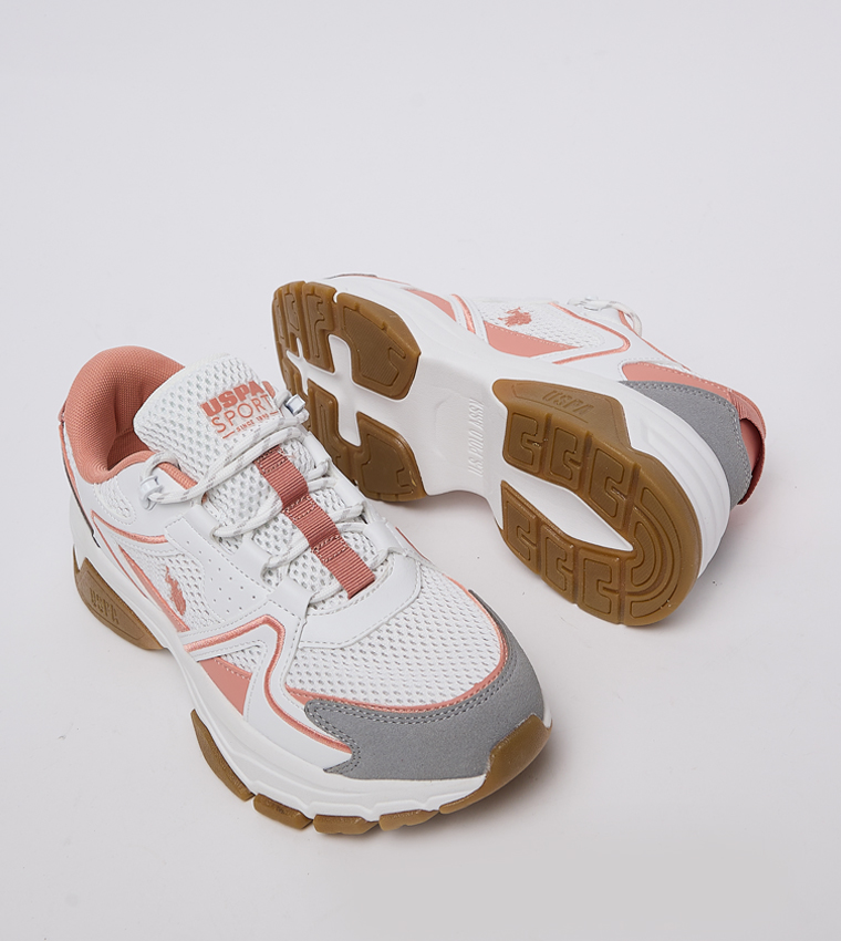 BLANCA Color Block Low-Top Sneakers