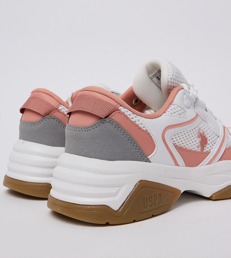 BLANCA Color Block Low-Top Sneakers