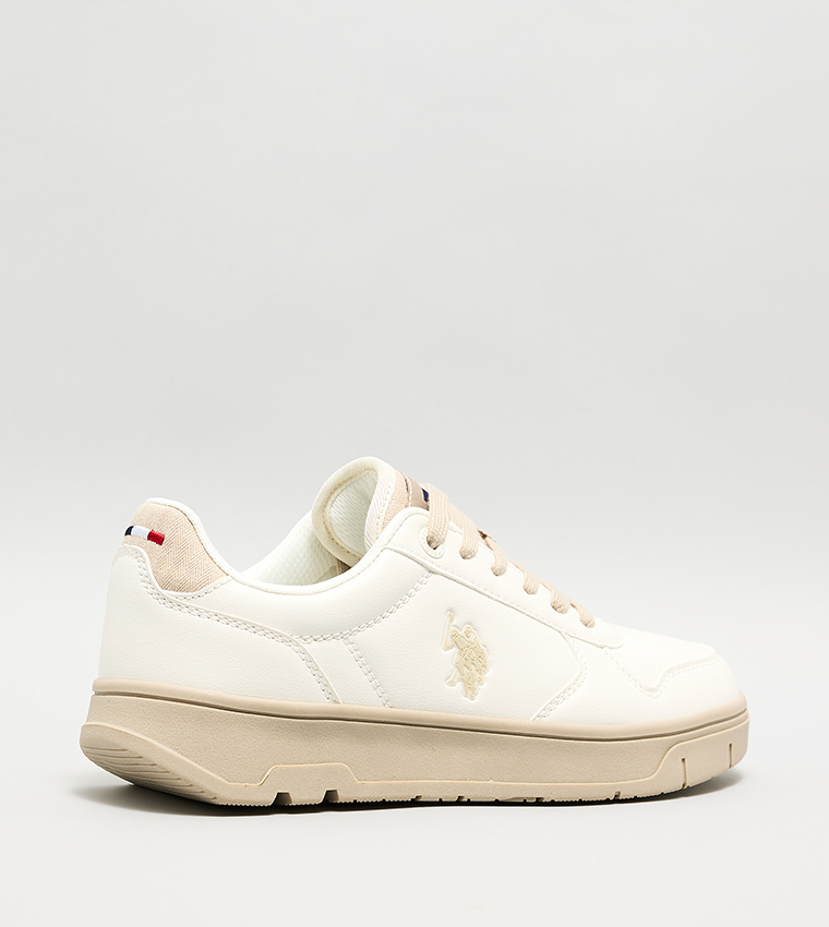 SONA Textured Low-Top Sneakers