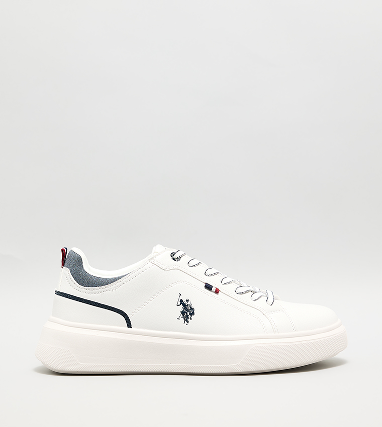 NATEN Textured Low-Top Sneakers