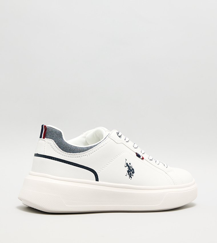 NATEN Textured Low-Top Sneakers