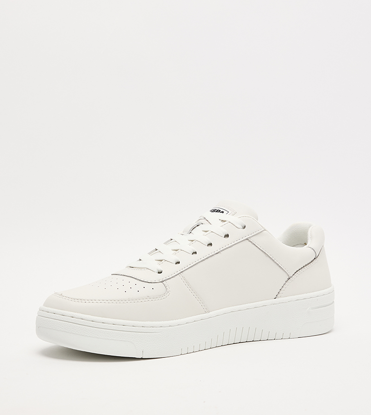 ROBERT LT Textured Low-Top Sneakers
