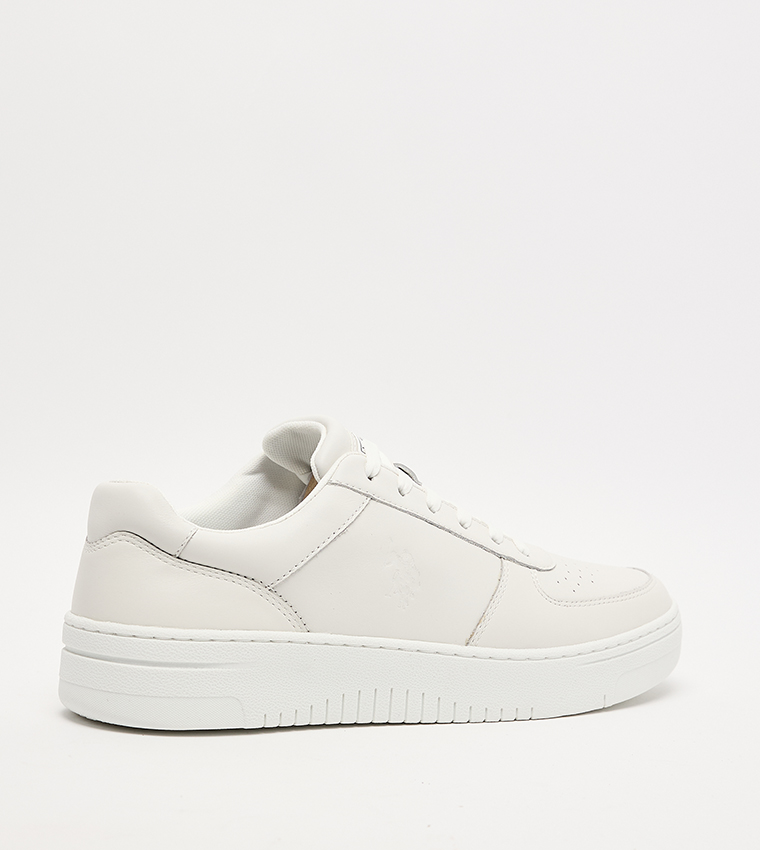 ROBERT LT Textured Low-Top Sneakers