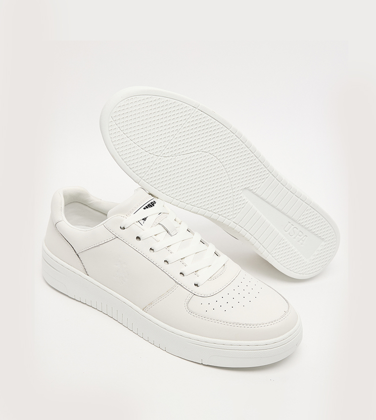 ROBERT LT Textured Low-Top Sneakers