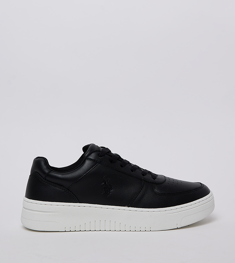 ROBERT LT Textured Low-Top Sneakers