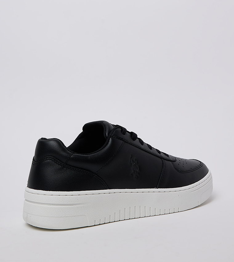 ROBERT LT Textured Low-Top Sneakers
