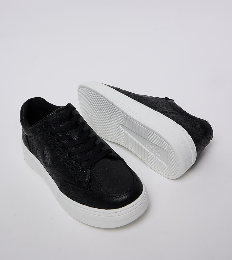 VASILY GLB Logo Detail Low-Top Sneakers