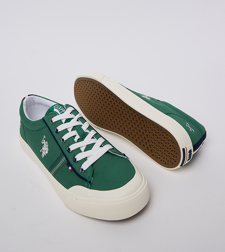 GARY Logo Detail Low-Top Sneakers