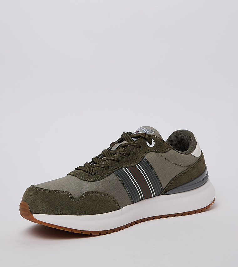 ROBIN Color Block Low-Top Sneakers