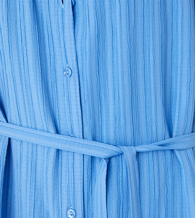 Solid Sleevesless Midi Dress
