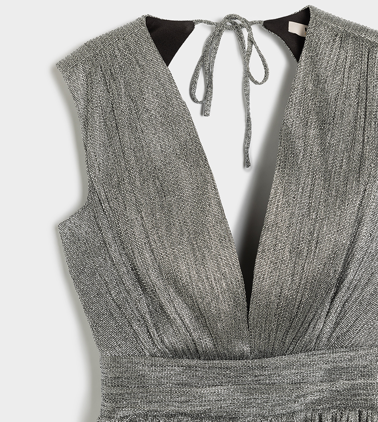 Shimmer Sleevesless Mini Dress