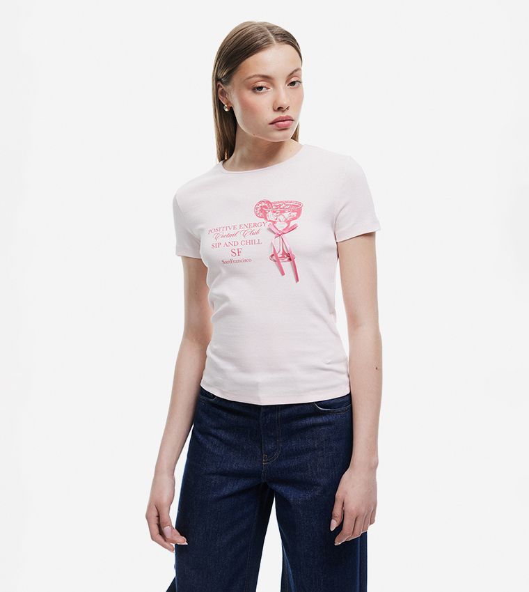 Printed Short Sleeves T-Shirt