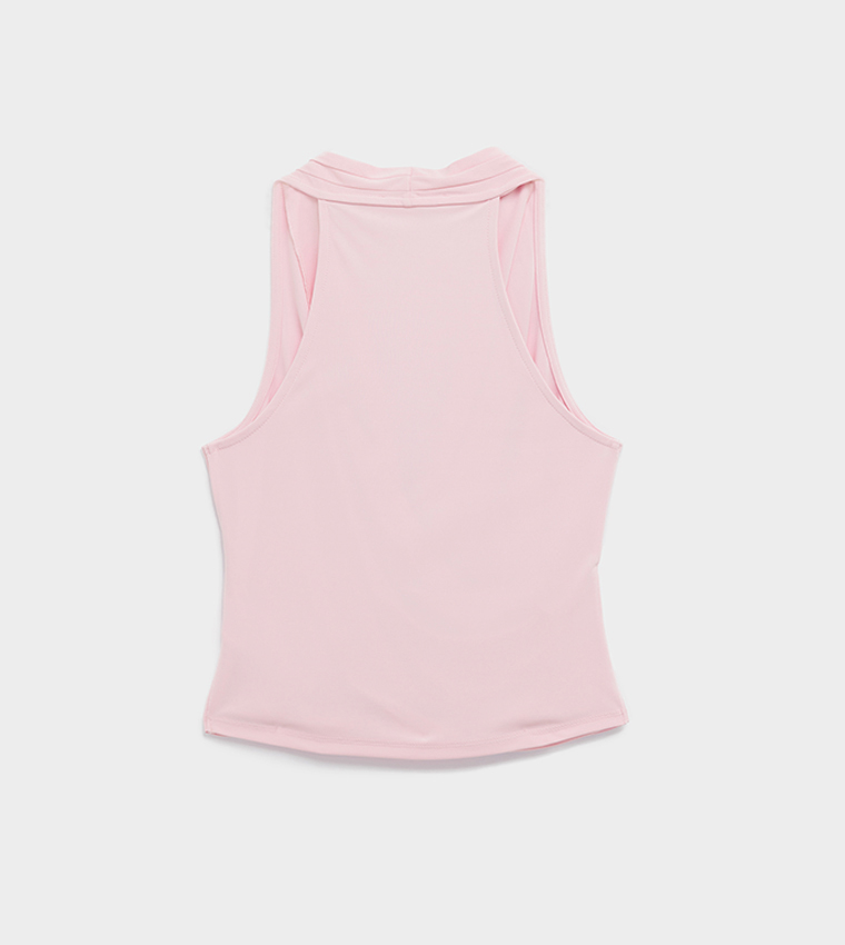 Solid Halterneck Wrap Top