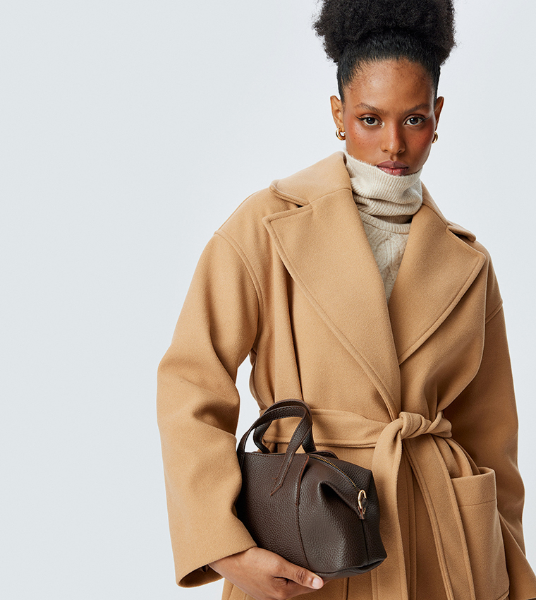 Textured Mini Crossbody Bag