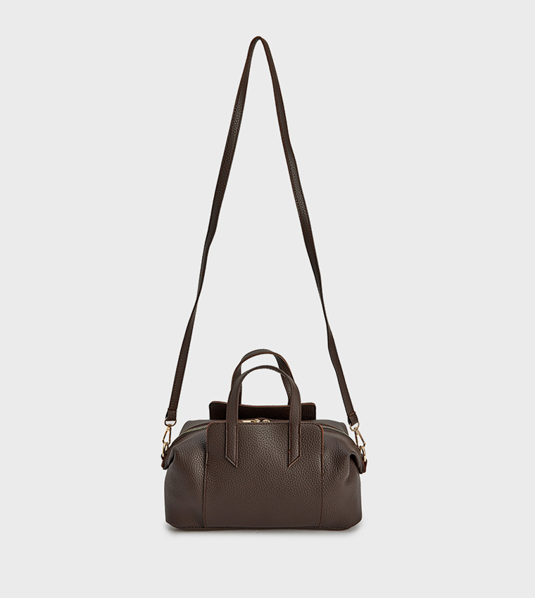 Textured Mini Crossbody Bag