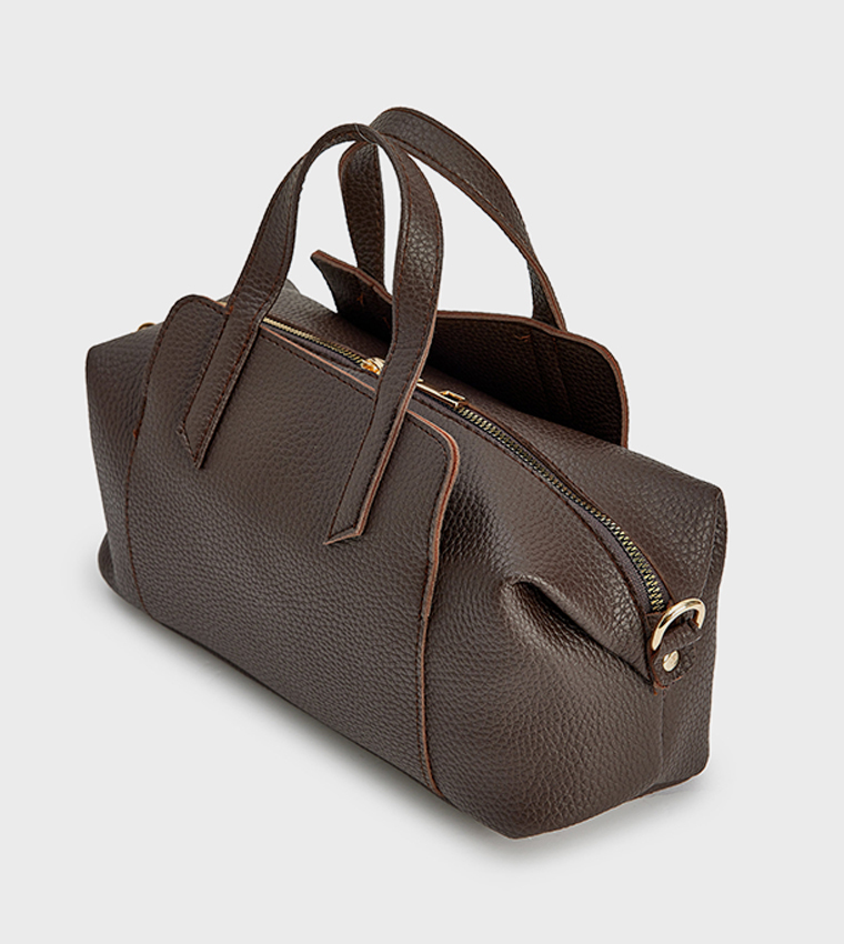 Textured Mini Crossbody Bag