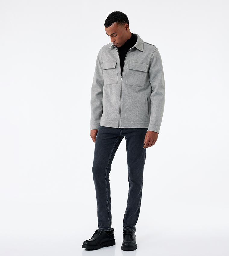 Michael Washed Skinny Fit Jeans