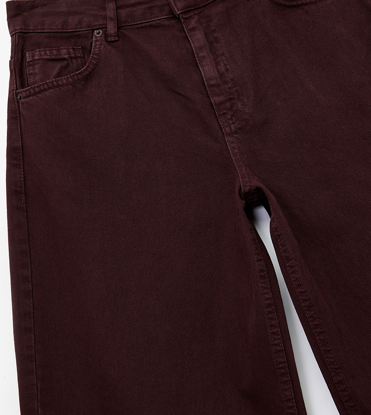 Washed Wide Leg Jeans