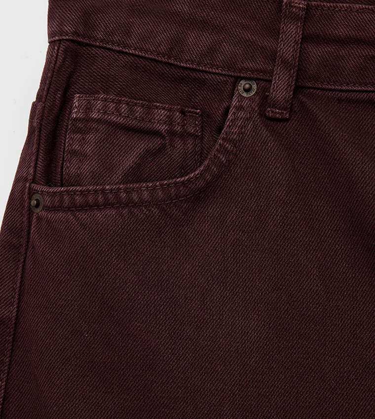 Washed Wide Leg Jeans
