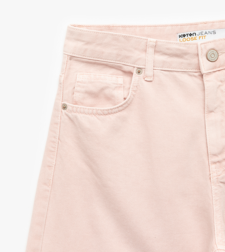 Washed Wide Leg Jeans
