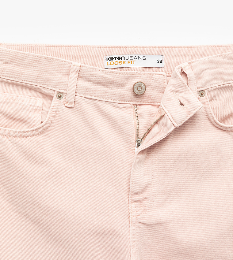 Washed Wide Leg Jeans