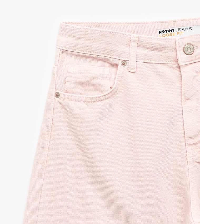 Washed Wide Leg Jeans