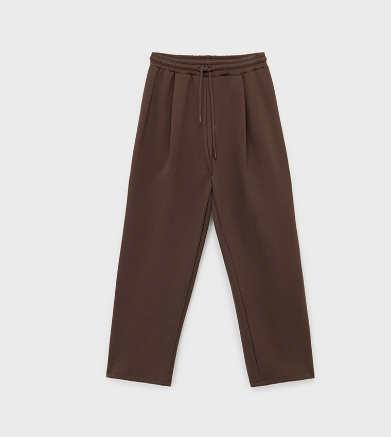 Drawstring Waist Sweatpants