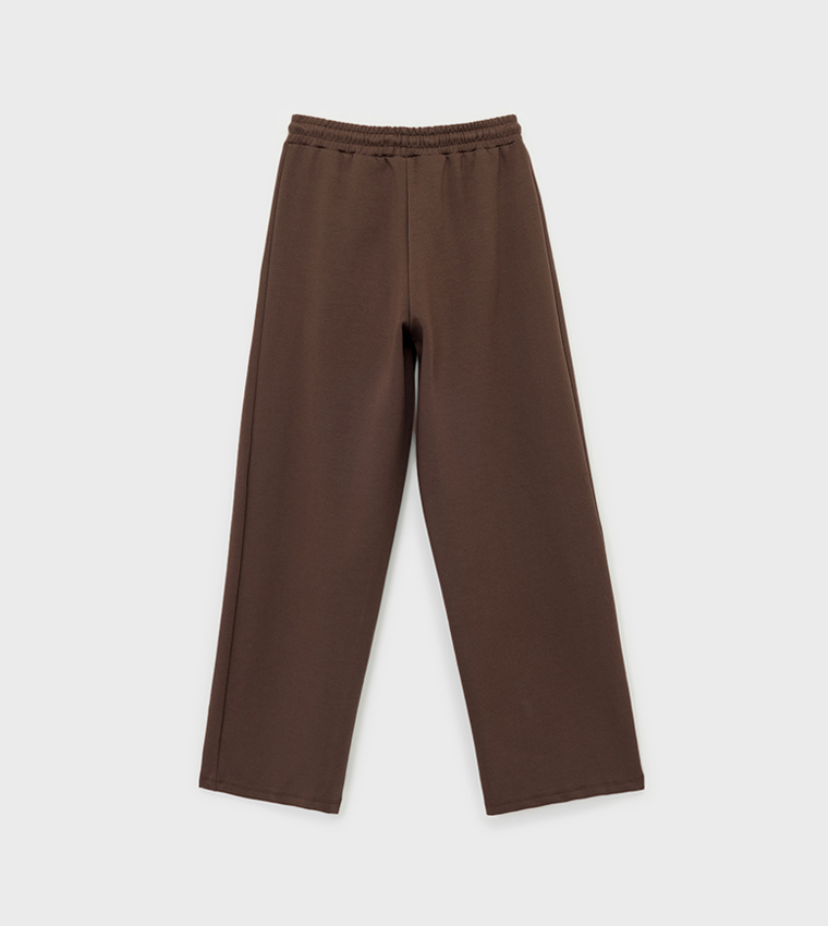 Drawstring Waist Sweatpants