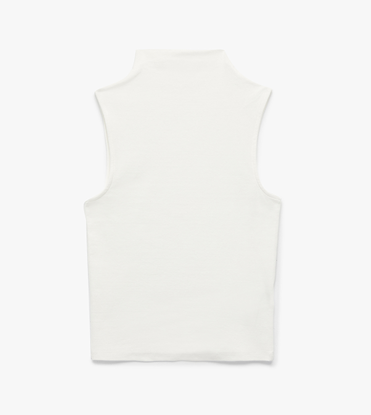 Solid High Neck Top