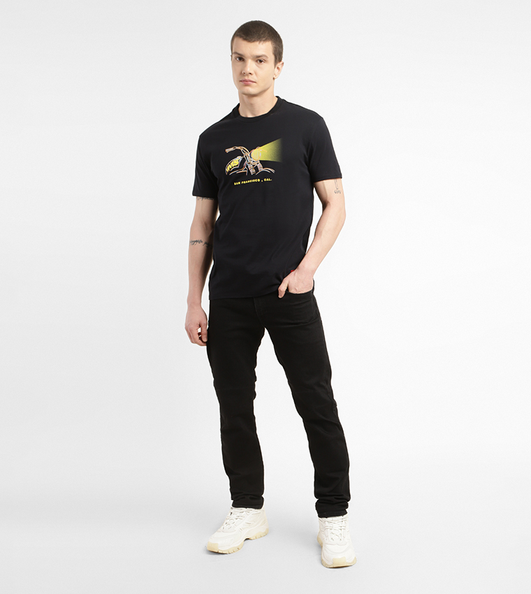 Graphic Printed Crew Neck T-Shirt