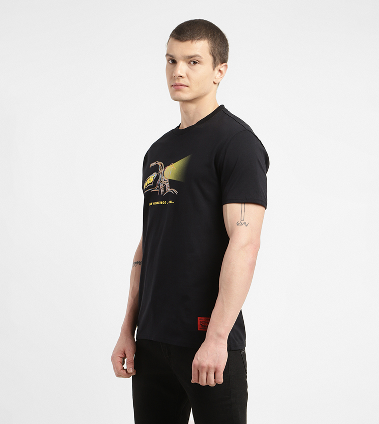 Graphic Printed Crew Neck T-Shirt